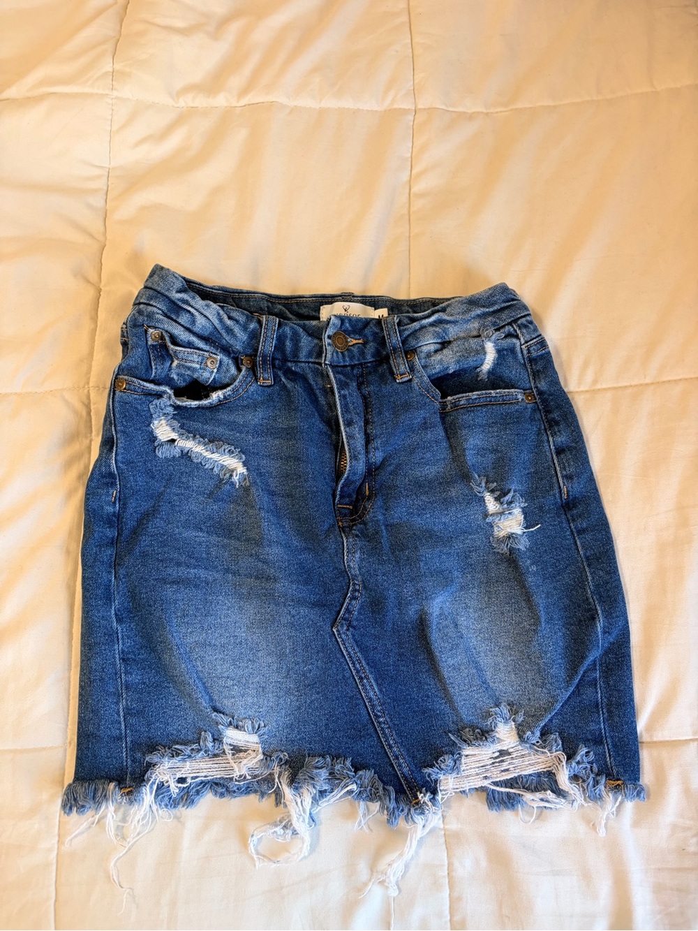 WINDSOR WOMEN’S MINI JEAN SKIRT